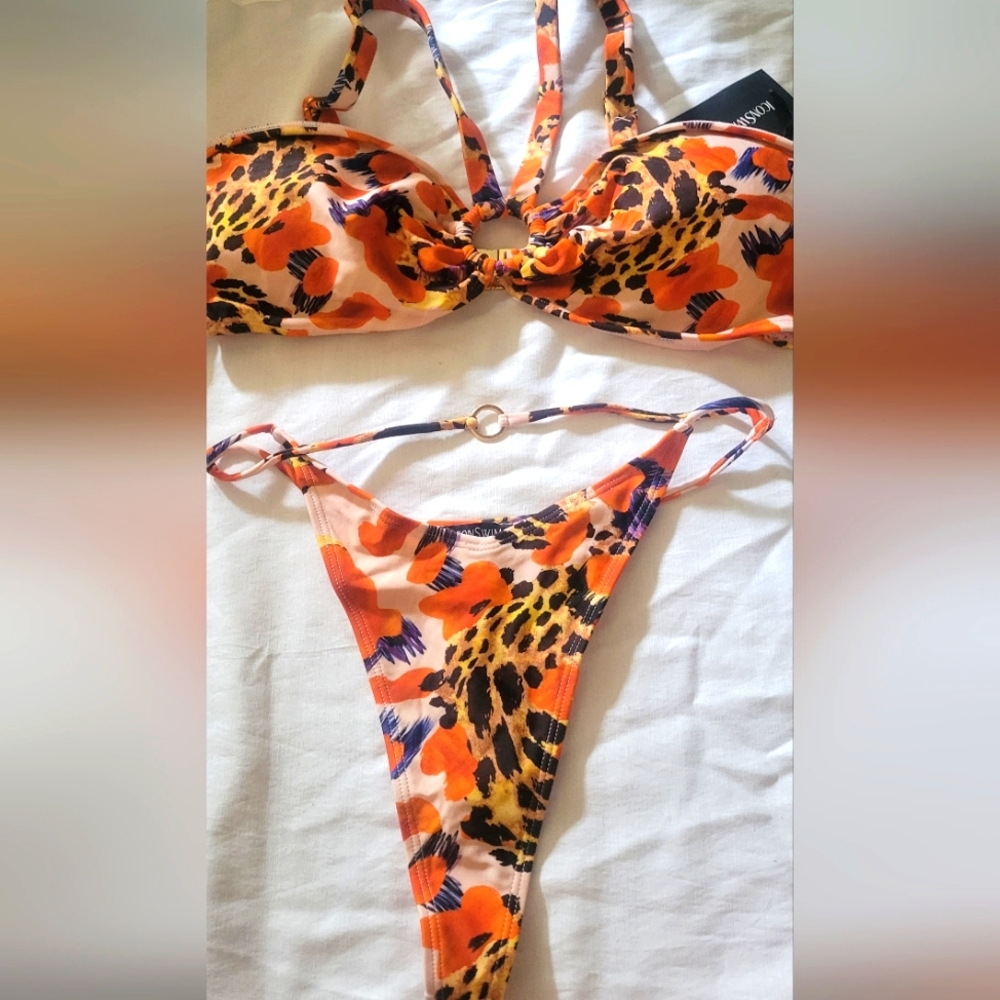 Icon Tropical thong bikini